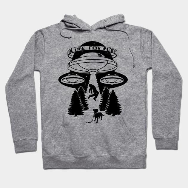 we are not alone area 51 Hoodie by stockiodsgn